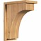 Ekena Millwork Huntington Smooth Corbel w/Backplate, Western Red Cedar, 7 1/2"W x 14"D x 18"H COR08X14X18HUN01SWR - alternate 1